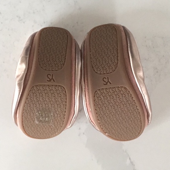 New in Box Yosi Samra Rose Gold Ballet Flats, size 11 - Picture 3 of 6